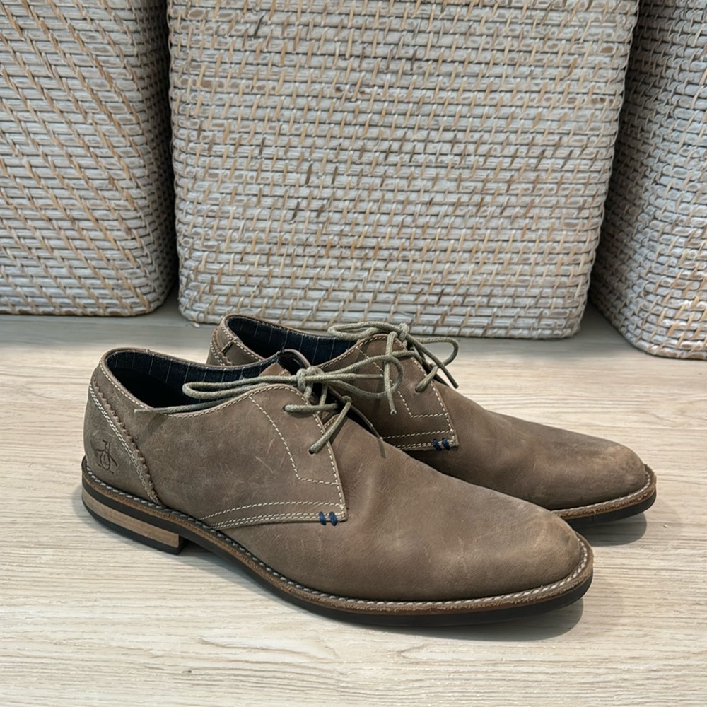 Brown Leather Oxfords